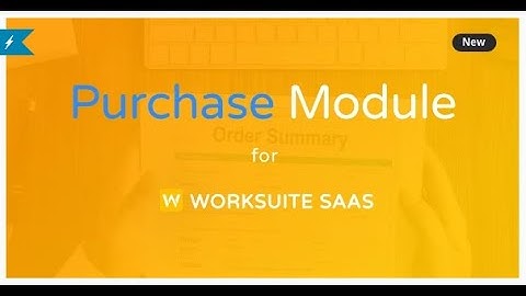 Purchase Module for Worksuite SAAS @topnewcode