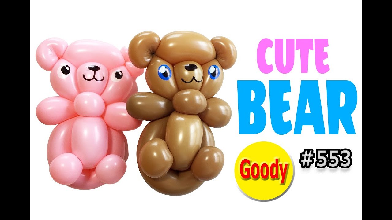 バルーンアート Bear クマ くまの作り方 Bear Balloon カワイイ かねさんのバルーンアート Youtube
