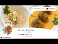 Sopa de COLIFLOR 🍲 ALBÓNDIGAS VEGANAS 🧆 Fáciles y económicas 👩🏻‍🍳Cocina Abierta de Karlos Arguiñano