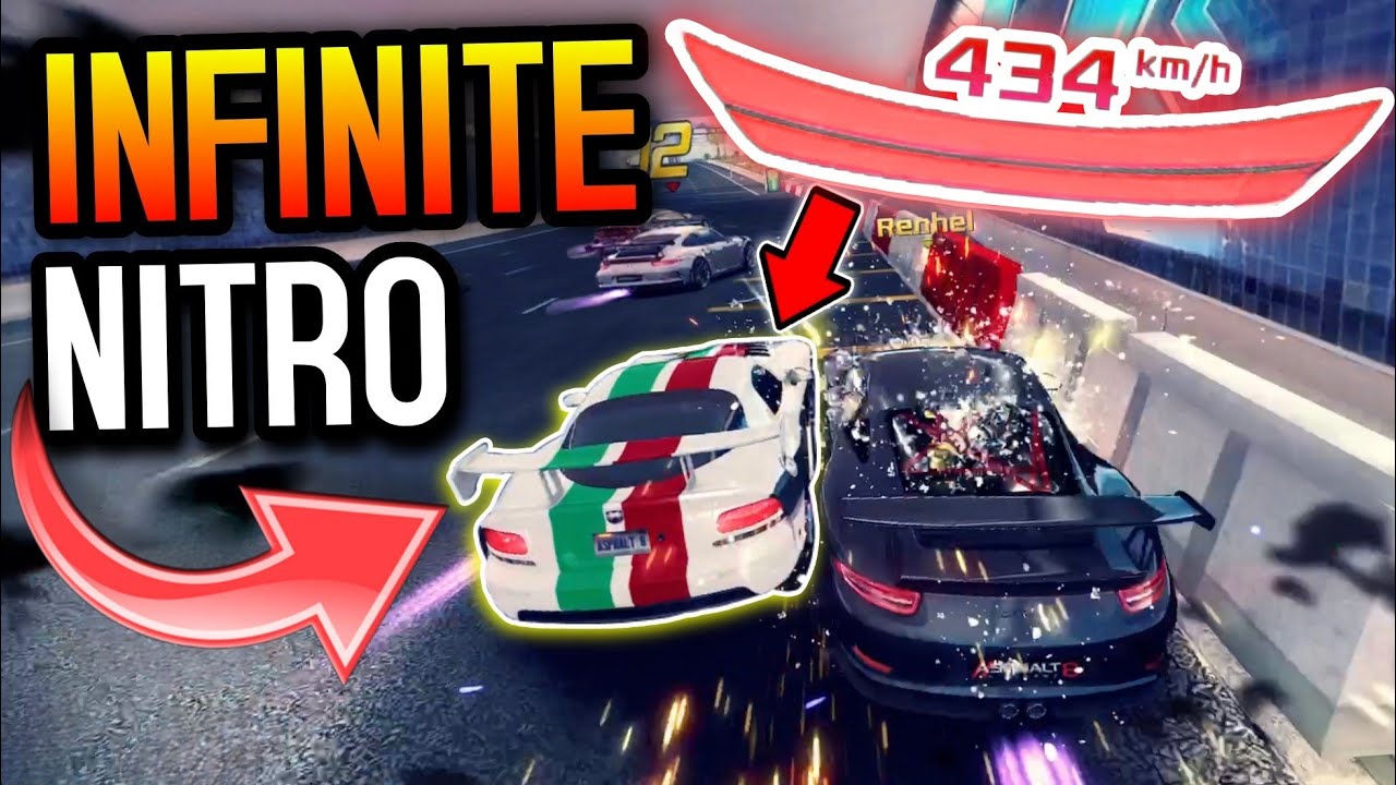 Asphalt 8 *INFINITE NITRO* Glitched Car! Asphalt 8 New Update Car