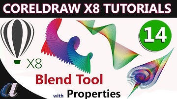 CorelDraw Telugu Tutorials - 14 || Blend Tool with Properties || Computersadda.com