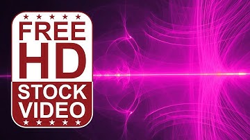 Free Stock Videos – abstract colorful purple ethereal waves particles on black background 2D