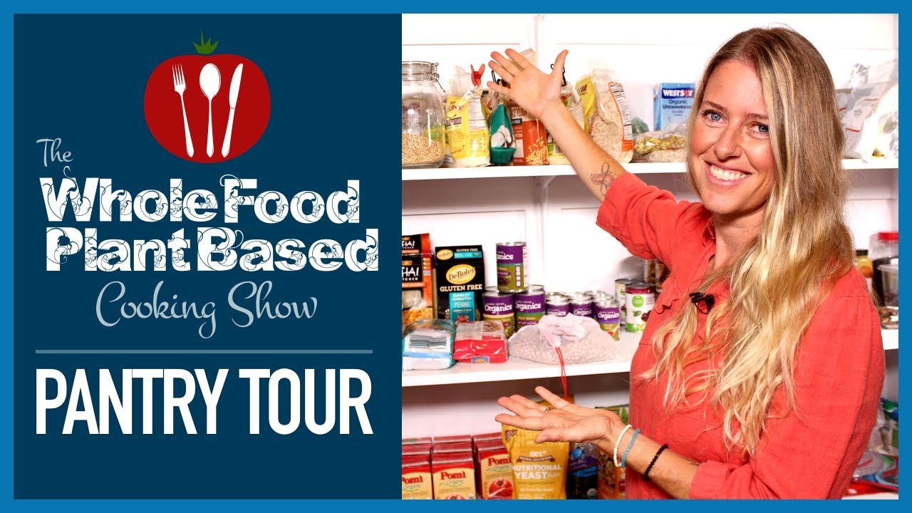 Plant Based Vegan Pantry Tour! - YouTube