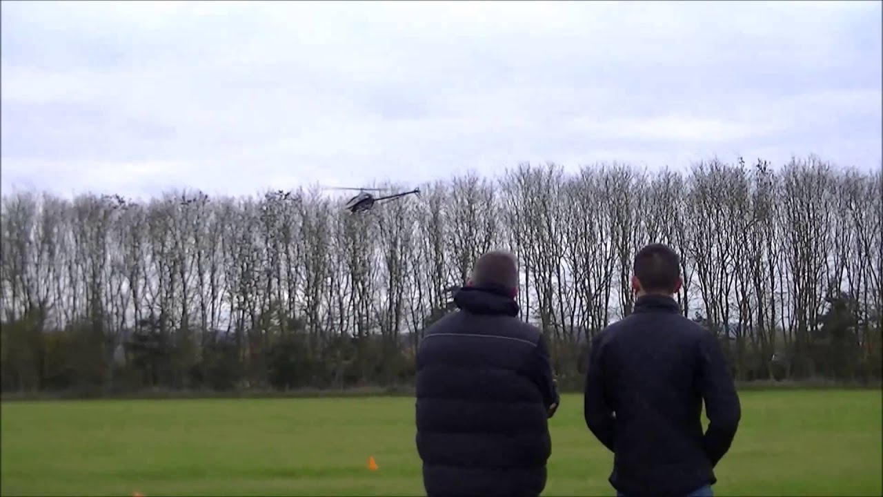 BMFA B test R/c Helicopter - YouTube