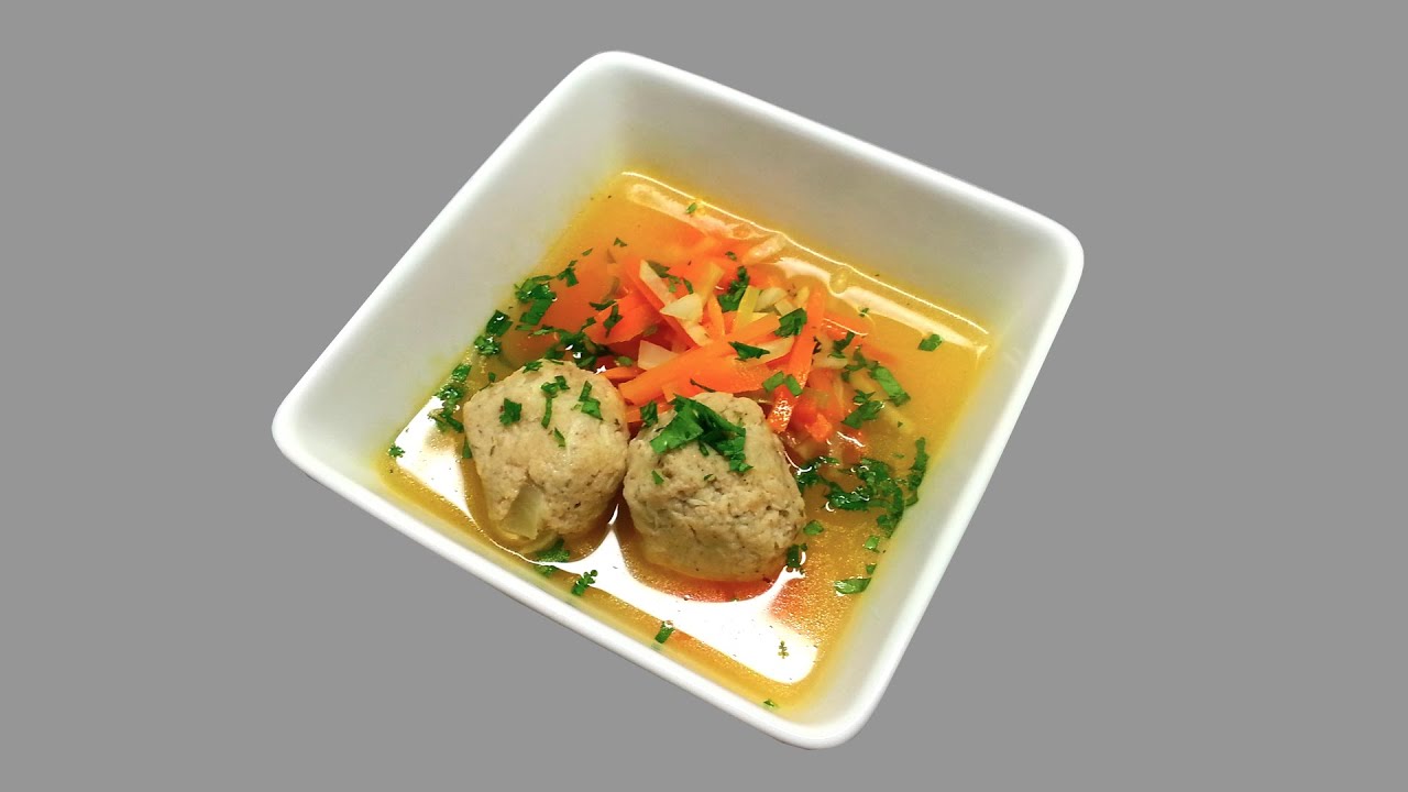 Zeleninová polévka s drožďovými knedlíčky recept