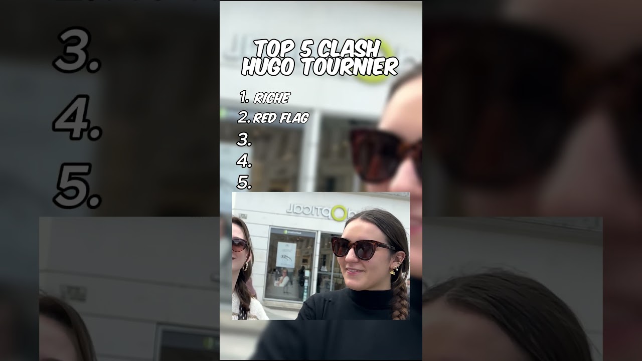 TOP 5 MEILLEURS CLASH HUGO TOURNIER 😂