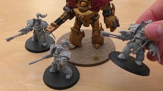Details Legio Custodes Aquilon Terminators with Infernus Firepikes - Review (HH) News