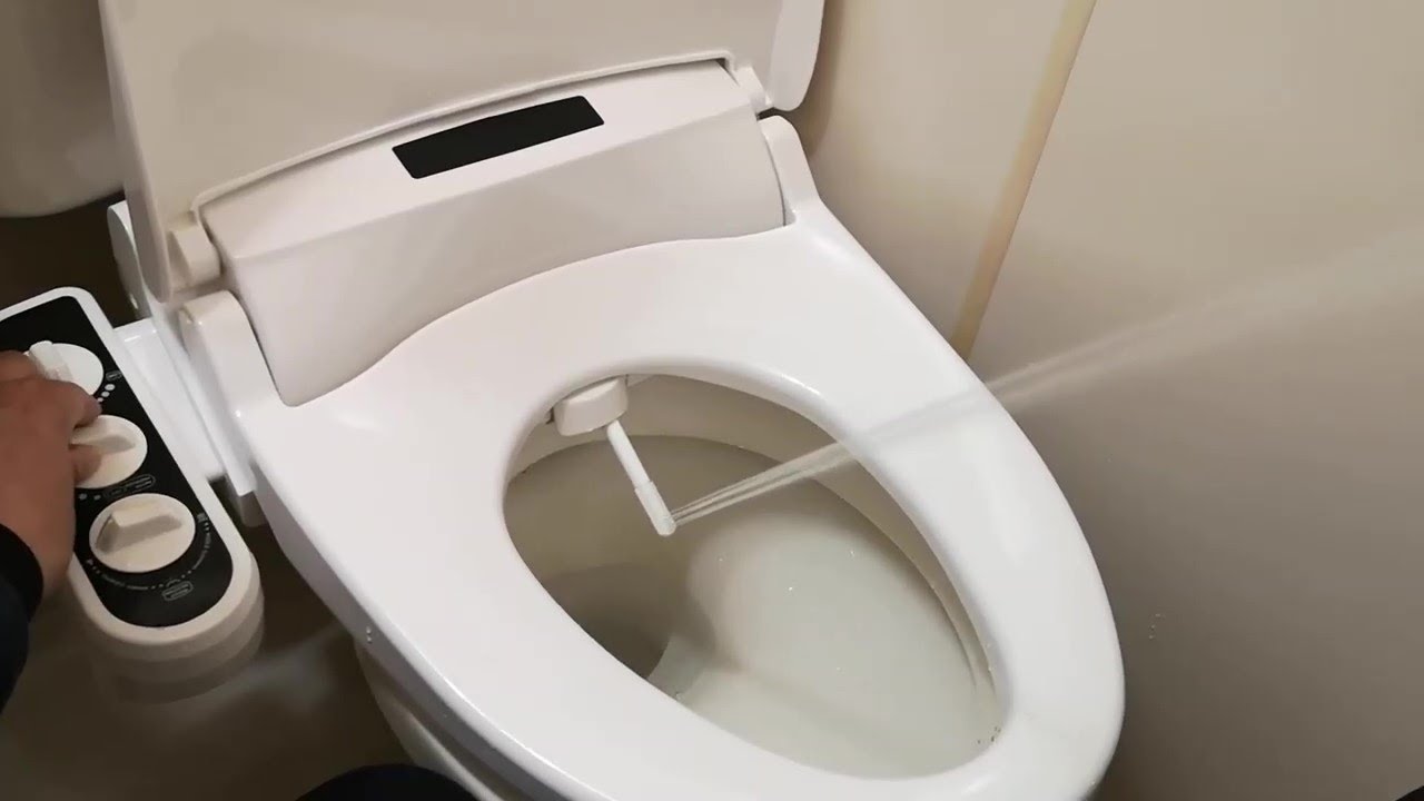 アイズ　無電源温水洗浄便座　IS-04R ユニットバス専用　ウォシュレット 無電源でもしっかり洗える ユニットバス用洗浄便座！ - YouTube