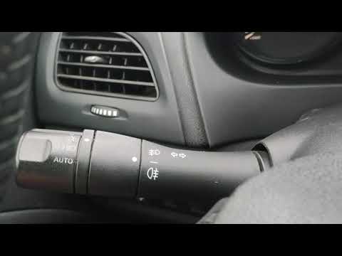 Видео: Как включить противотуманные фары на Mazda 6?