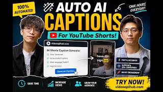 Add AI Captions to YouTube Shorts Automatically ⚡ | Video API Hub