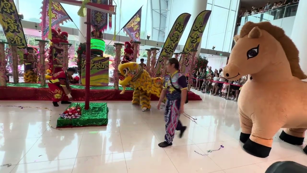 Lion Dance Vivo City Chinese New Year 2026 Singapore 