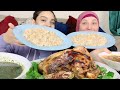 تحدى الدجاج🐓 والطبيخ المصرى🥘🍲 الغير عادى مع ضحضوحه العسل /والعقاب 🤢