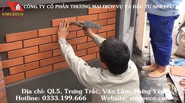 HƯỚNG DẪN ỐP LÁT GẠCH THẺ