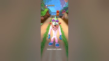 Speedrun - Crash Bandicoot: On The Run! (Level: Turtle Woods) - 58s 360ms.