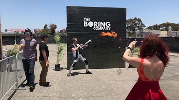2018 Vizzywig Demo @ Boring Company Not-a-Flamethrower Party