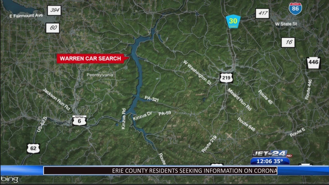 Rescuers continue to search Kinzua Reservoir for a possible submerged car that may have a woman insi