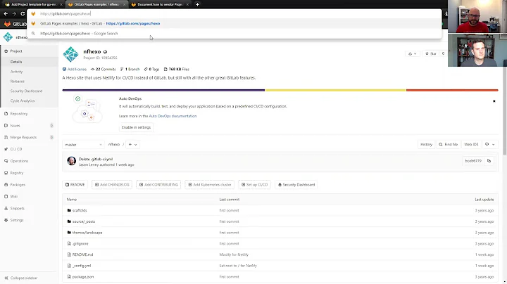 Project Template Creation