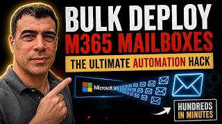 Bulk Deploy M365 Mailboxes: The Ultimate Automation Hack