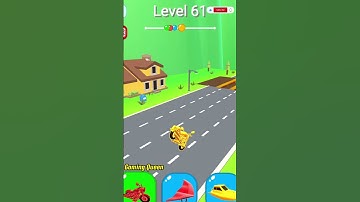 Shape shifting game level- 61 hyper casual game #shapeshifting #funny #gameplay #gaming #shortvideo