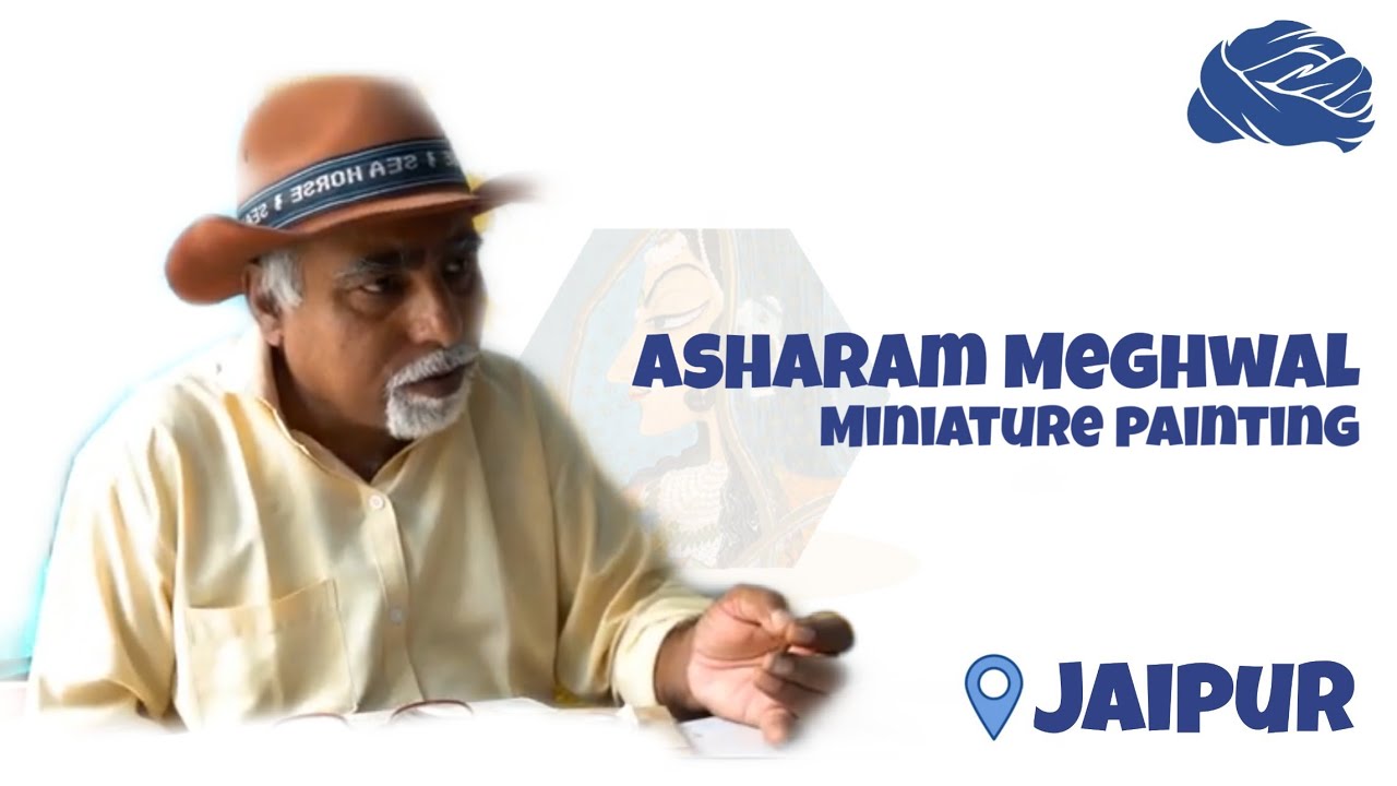 Miniature Painting - Asharam Meghwal - Jaipur | Rajasthan Studio Art Experiences (Archive)