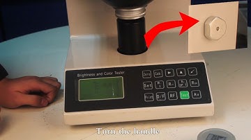 Video of DRK103B Brightness Color meter