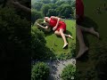 Giant Woman Wakes Up In Central Park In New York Sorrounded By Tiny People