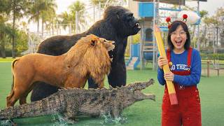 Pencil Wild Adventure: Powerful Animal Toy Hunters Come to Life!