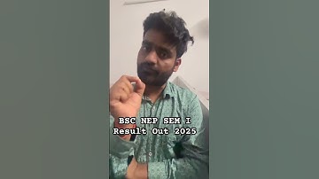 lucknow University bsc nep Sem i Result Out || lucknow University bsc result update2025