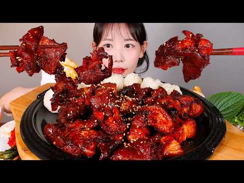 야식은 족발이지🐷✨ 스트레스 팍팍 풀리는 매운족발🔥 먹방 Spicy Jokbal [eating <strong>show</strong>] mukbang <strong>korean</strong> food