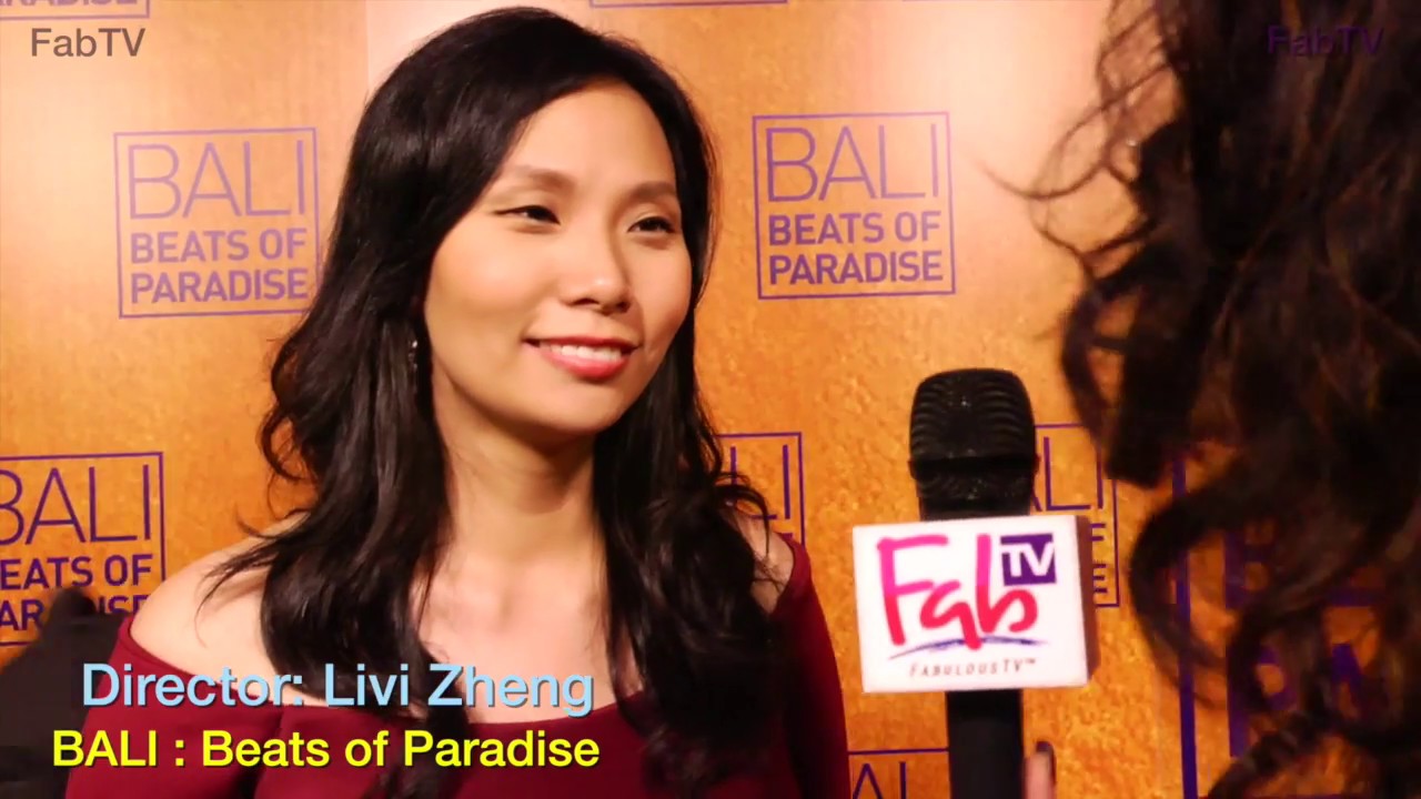 Livi Zheng, sang sutradara dari Bali: Beats of Paradise di premiere night | Sumber: YouTube