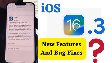 iOS 16.3 is Out - New Features ⁉️ bug Fixes