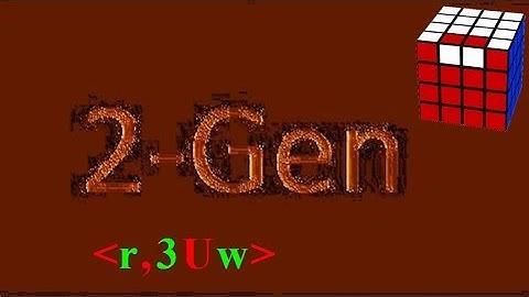 2-Gen 4x4x4 Parity Algorithms (Type 2)