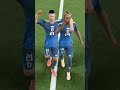 Cristiano Ronaldo and Lamine Yamal celebration