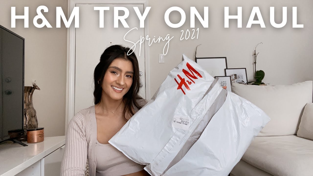 H&M TRY ON HAUL, spring 2021 | STEPHANIEIVETTE
