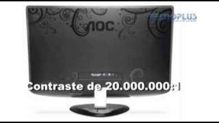 MONITOR LED LCD 20 WIDE BLACK PIANO AOC E2040VA - 14415