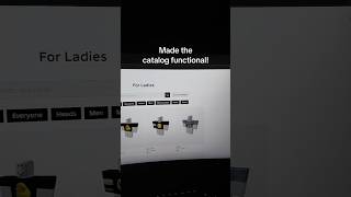 Making a Shopping Site in Roblox Catweb! Part 3 #catweb #fypシ #roblox #gaming
