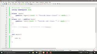 9- default constructor && inheritance