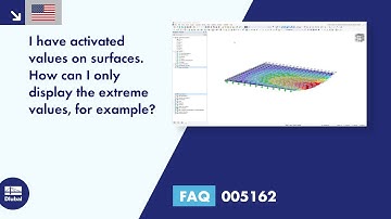 FAQ 005162 | I have activated values on surfaces. How can I only display the extreme values, for ...