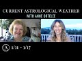 [CURRENT ASTROLOGICAL WEATHER] January 11th – 17th 2021 with Anne Ortelee