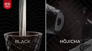 Cornetto Black Hojicha - Đen - Đỉnh - Ngon Không Tưởng 🖤