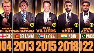 All ICC Cricketer of the Year Award Winners (2004-2023)