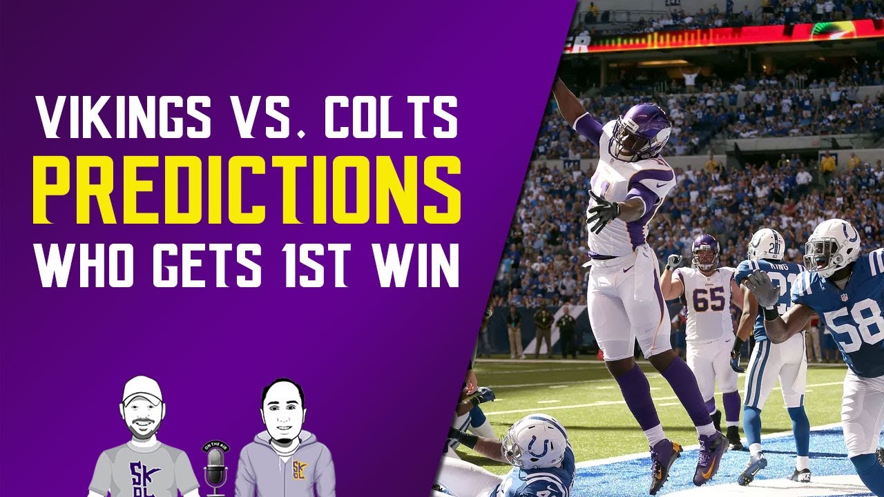 Minnesota Vikings vs. Indianapolis Colts GAME PREDICTIONS YouTube