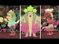 Splatoon 3 SpringFest - All Deep Cut Solo Dances with Spring Outfits