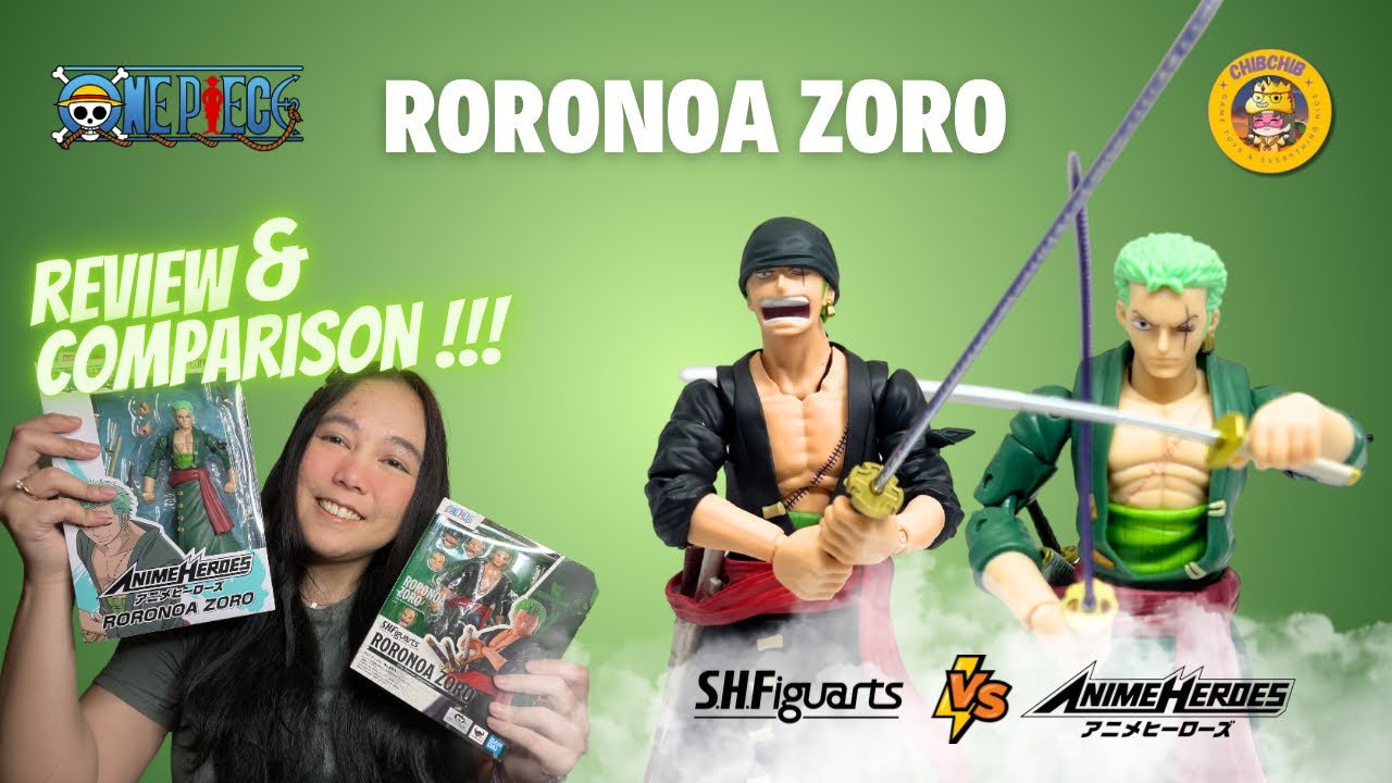 Bandai S.H.Figuarts Roronoa Zoro (A Netflix Series: ONE PIECE) Japan v