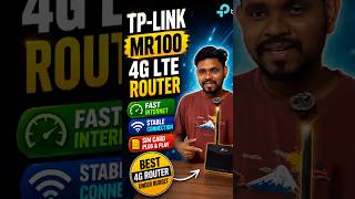 TP-Link MR100 Review ⚡ Best 4G LTE WiFi Router Under Budget? 🔥 #Shorts #tech #wifi