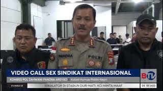 Polisi Bongkar Sindikat Video Call Sex (VCS) Internasional, 88 Orang Dibekuk