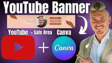 How to Make A YouTube Banner - Fast & Free Using Canva!