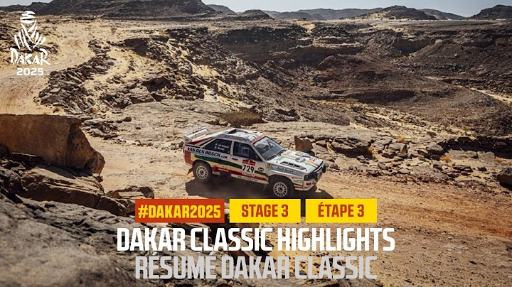 Résumé Dakar Classic - Étape 3 - #Dakar2025