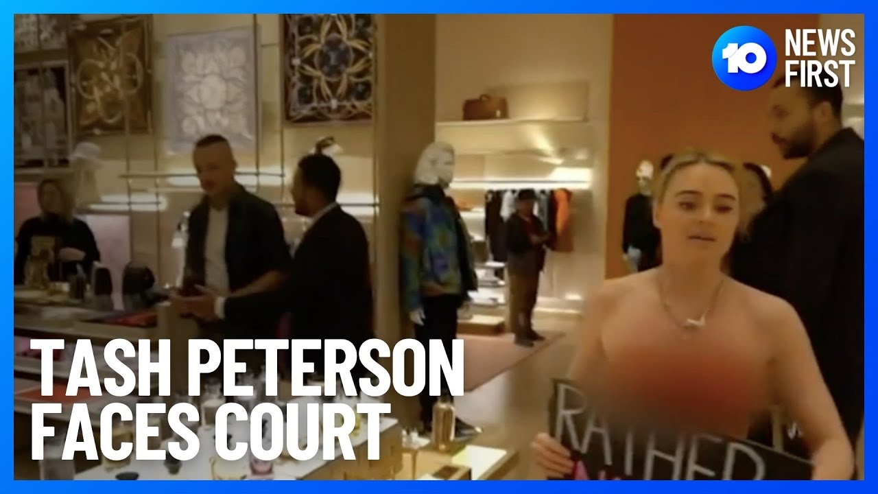 Vegan activist Tash Peterson returns to Louis Vuitton store where