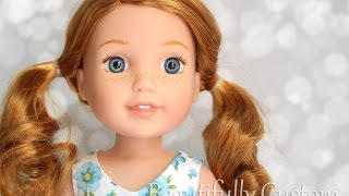 How to Swap Inset Doll Eyes (Wellie Wishers & More) by Beautifully Custom